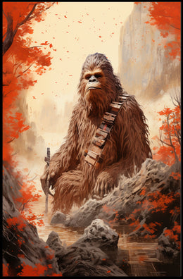 Mystical Forest Guardian Poster