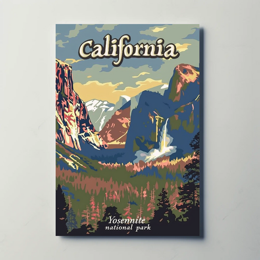 Yosemite National Park Poster
