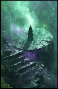 Mystical Summoning Scene Fantasy or Mythology Poster PosterGoat