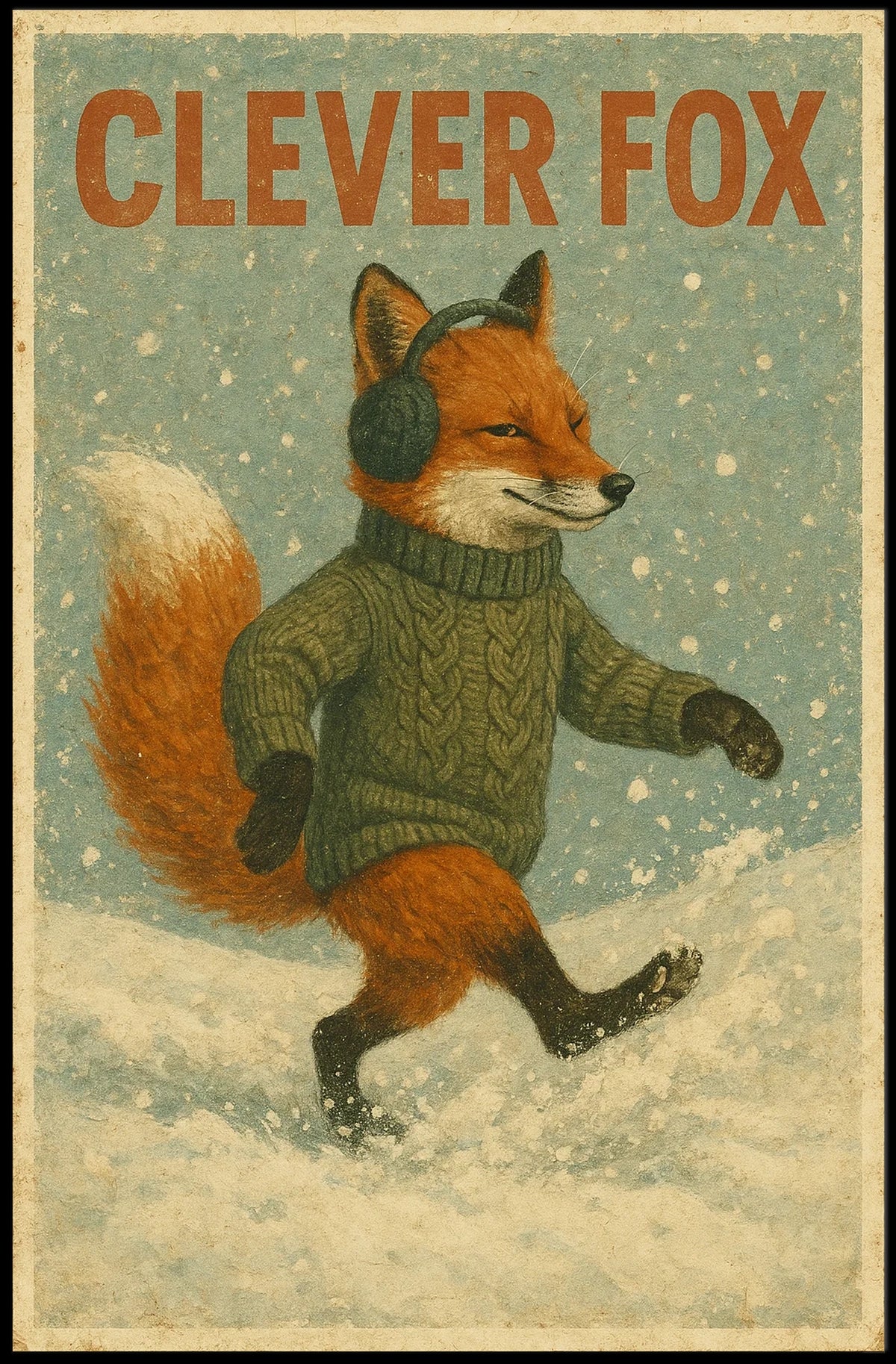Fox Forest Poster