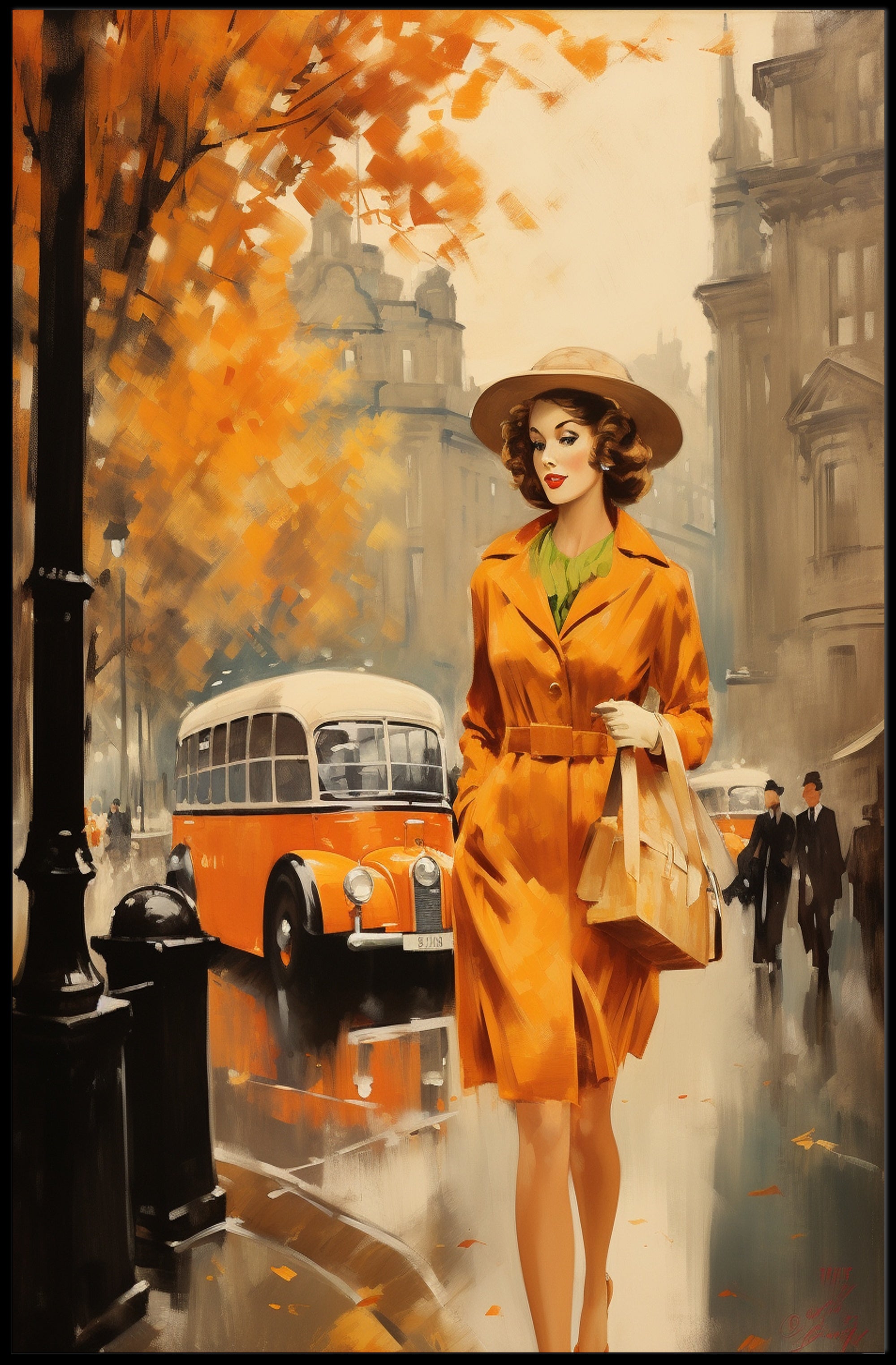 Autumn Elegance Poster PosterGoat