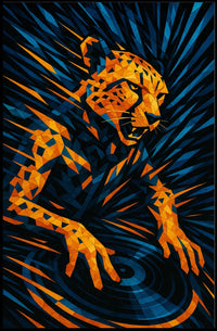 The Dj Cheetah Poster