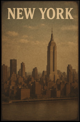 New York Skyline Poster