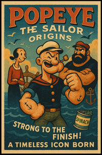 Popeye 1929 Art Poster POP-83