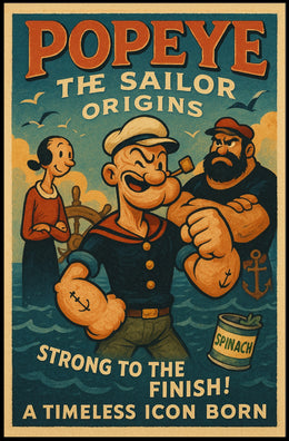 Popeye 1929 Art Poster POP-83