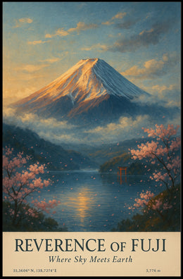 Reverence of Fuji Poster
