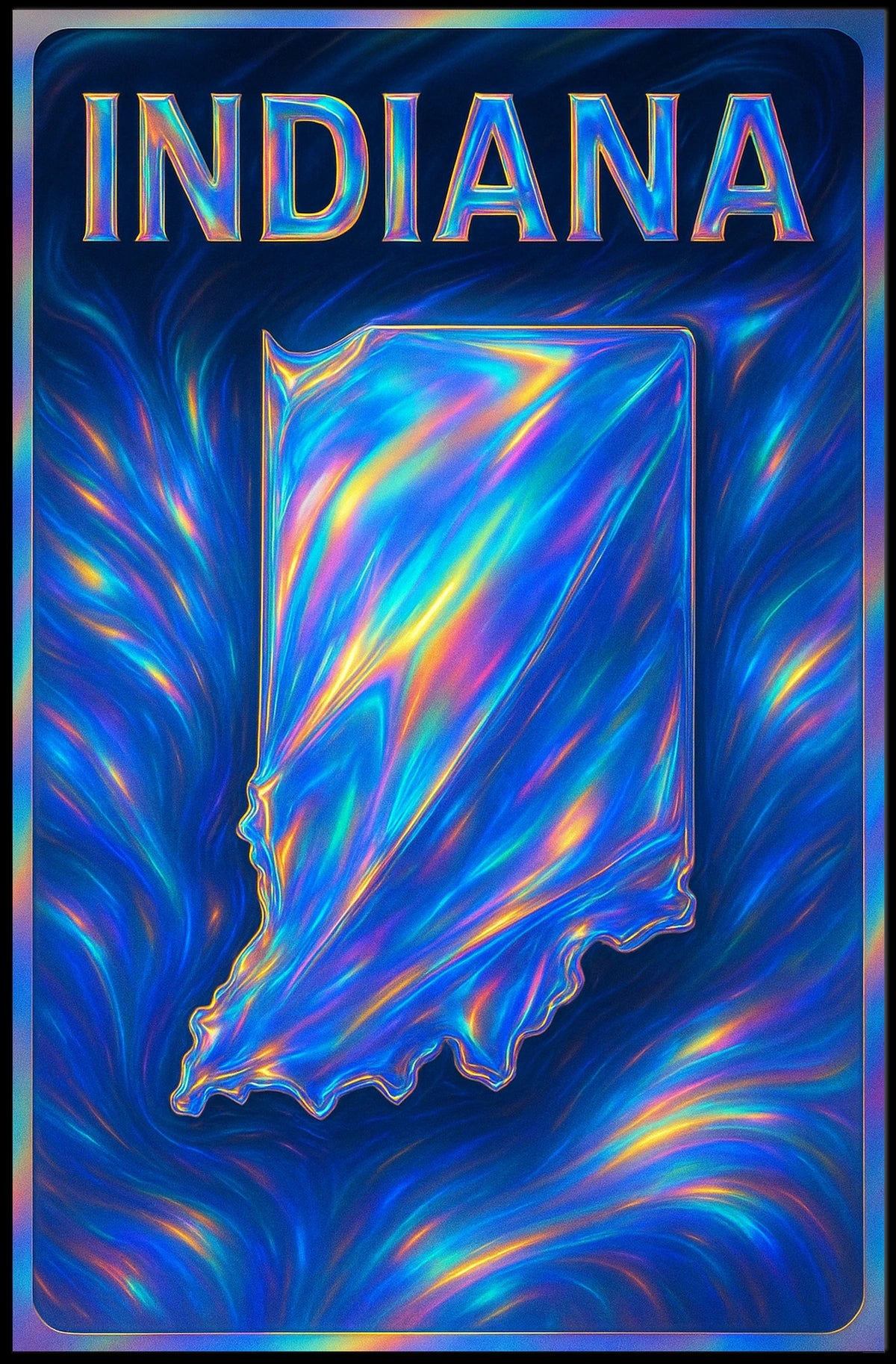 Indiana Vibes Poster