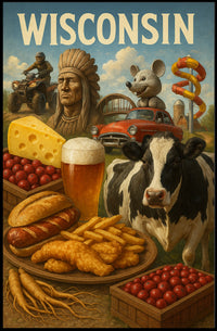Wisconsin Wonders Poster