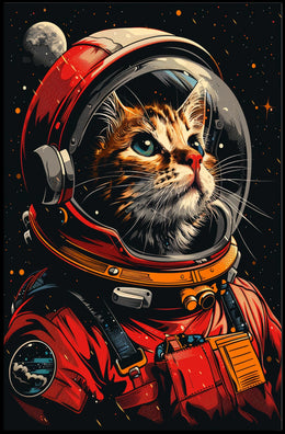 Cosmic Cat Explorer Poster