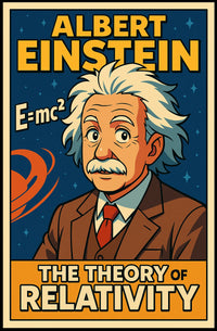 Albert Einstein The Theory Of Poster