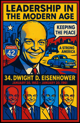 Dwight D. Eisenhower 34th President Poster PosterGoat