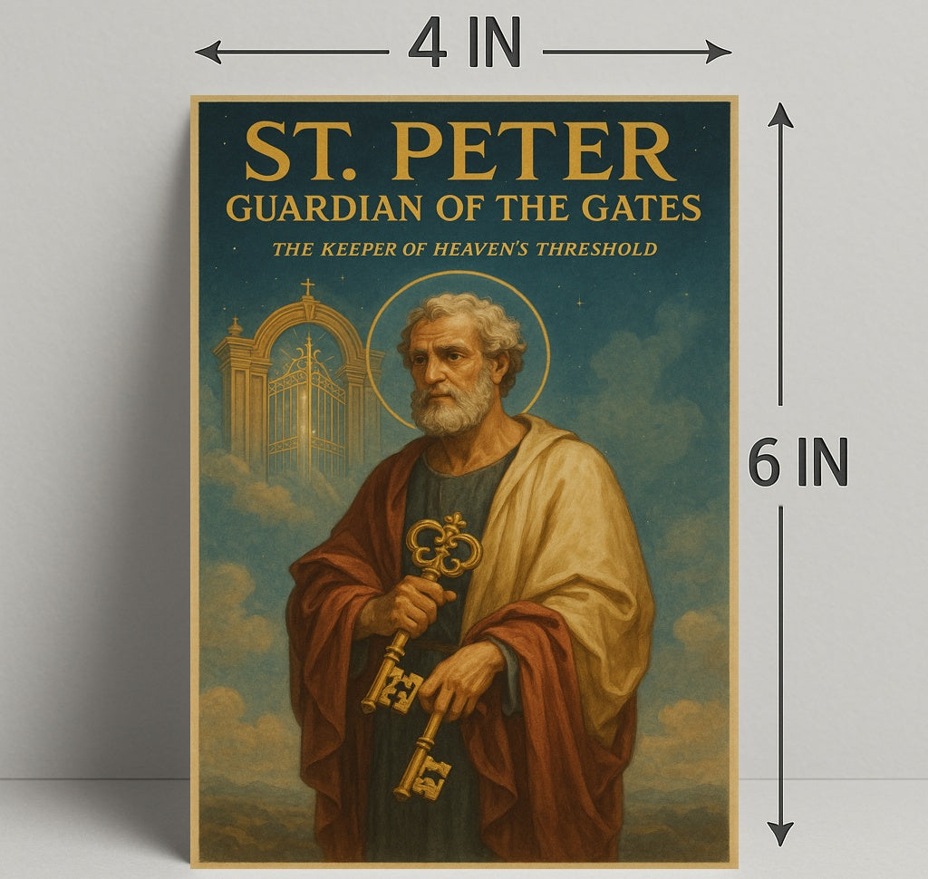 St. Peter Guardian Of The Gates Poster