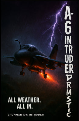 Grumman A6 Intruder All Weather Poster PosterGoat