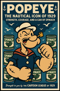 Popeye 1929 Art Poster POP-199