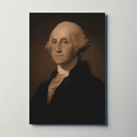 George Washington 1st President Of The United States Sepia Photo