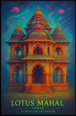 Lotus Mahal Echoes of Splendor Poster