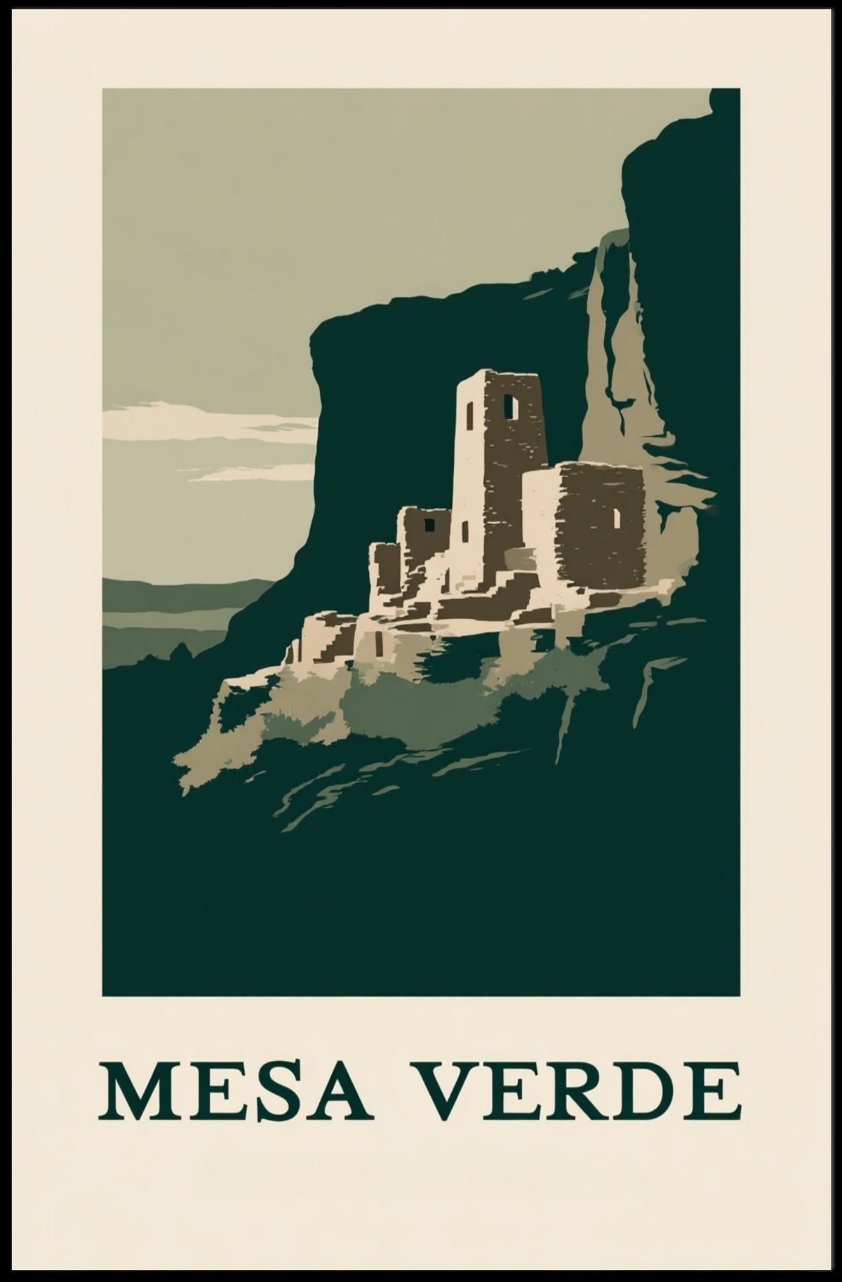 Mesa Verde Poster