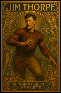 Jim Thorpe The Worlds Greatest Athlete Poster