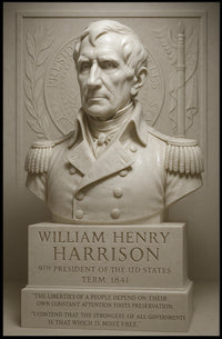 William Henry Harrison 9Th President Poster