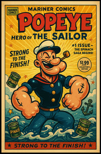 Popeye 1929 Art Poster POP-248