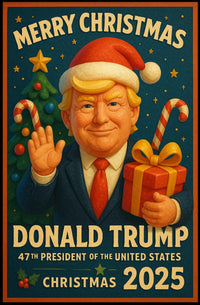 Donald Trump 47th President Poster