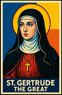 St. Gertrude the Great Poster
