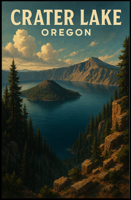 Crater Lake, Oregon Poster