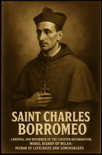 Saint Charles Borromeo Cardinal And Poster