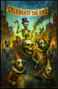 Celebrate the End Poster PosterGoat