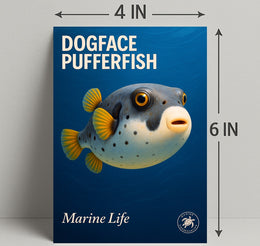 Dogface Pufferfish Poster PosterGoat