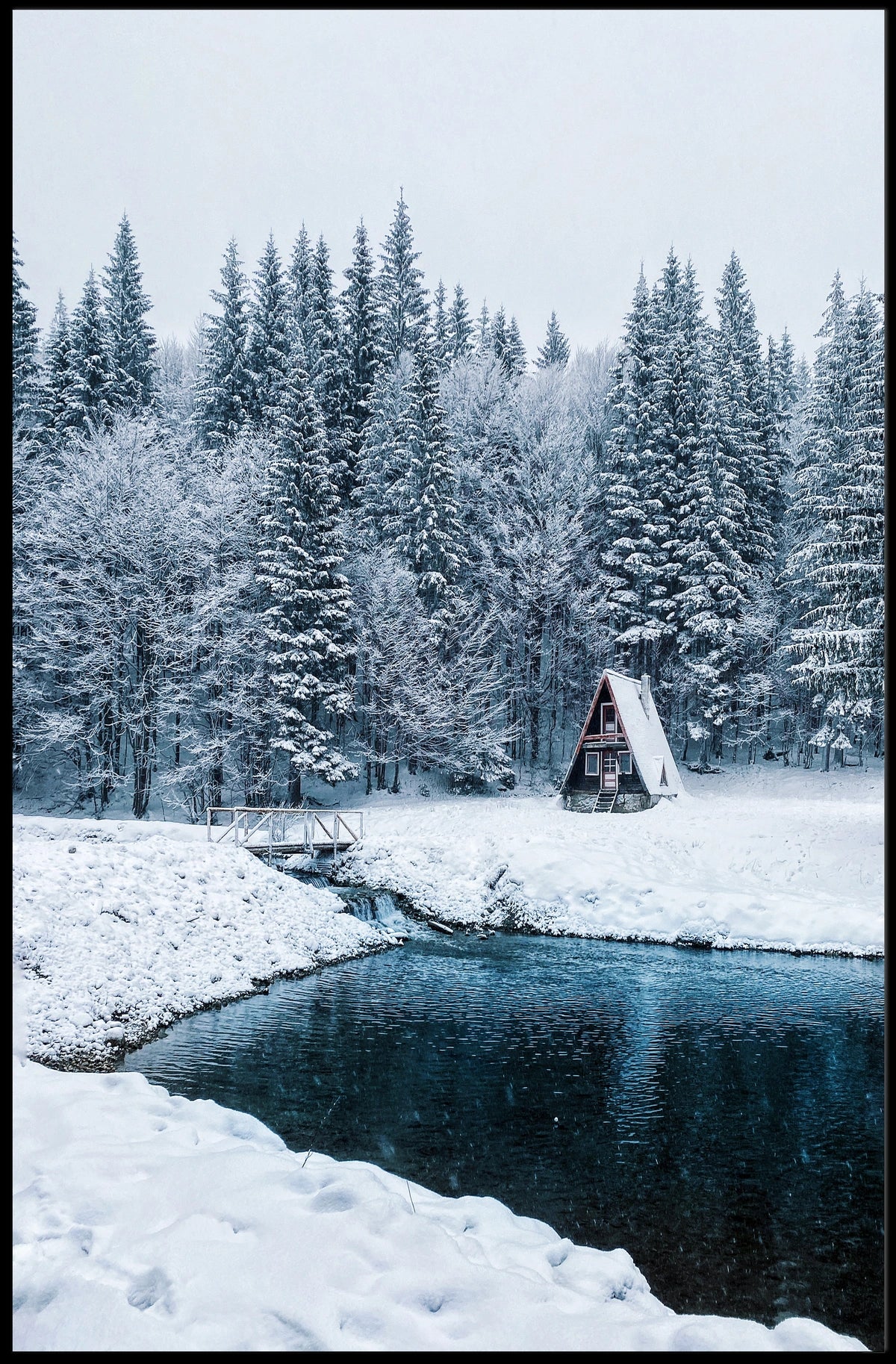 Winter Wonderland Retreat Poster