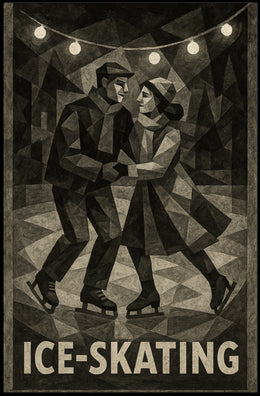 Ice-Skating Romance Poster