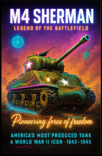 M4 Sherman Legend of the Battlefield Poster PosterGoat