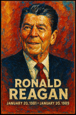 Ronald Reagan 40th President Poster