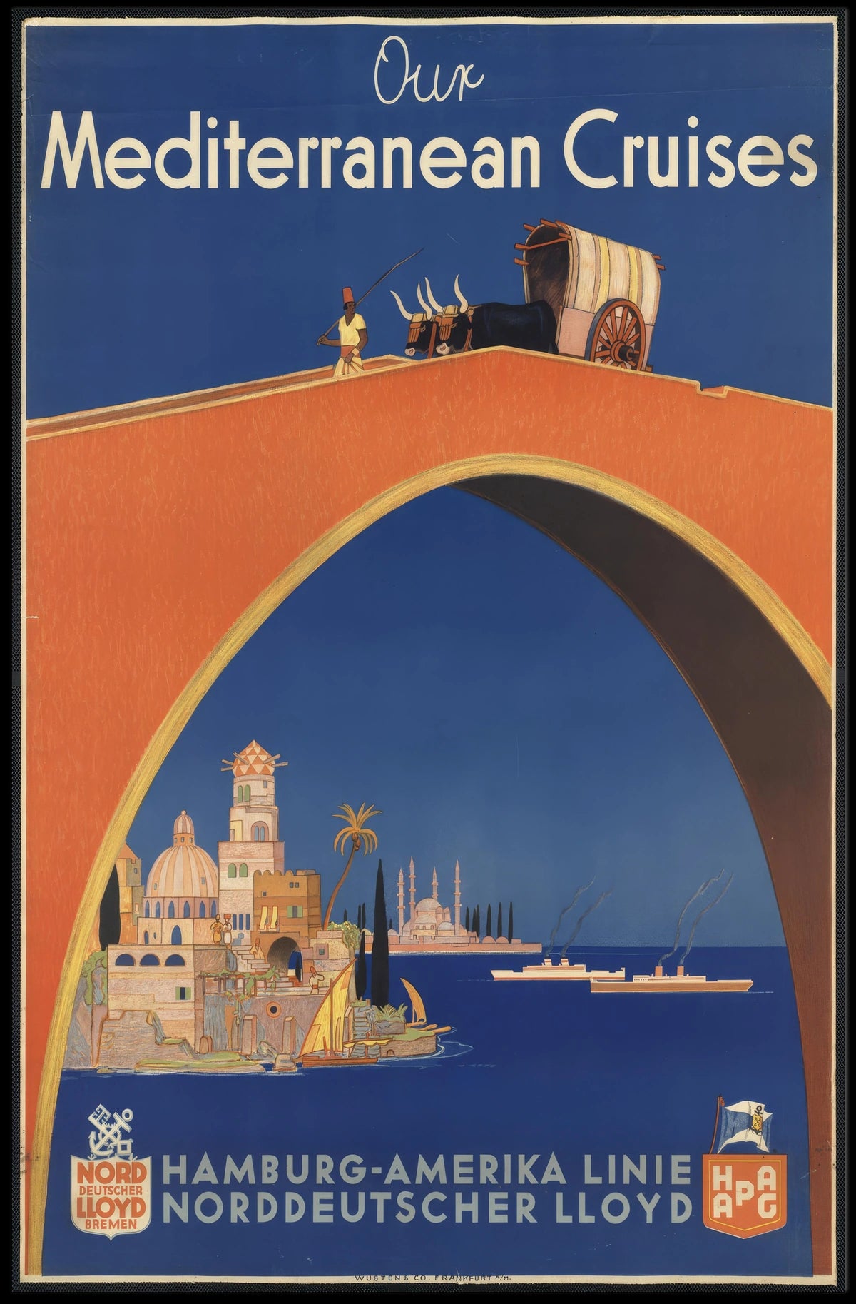 Our Mediterranean Cruises Poster