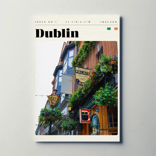 Vintage Poster - Dublin Palace Bar