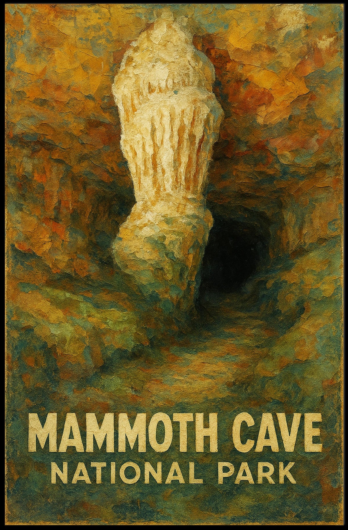 Mammoth Cave National Park Poster