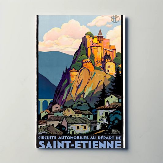 Saint-Étienne, France Poster