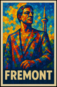 Fremont Mosaic Poster
