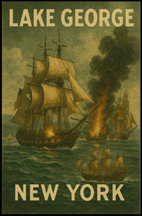 Lake George Maritime Scene Poster
