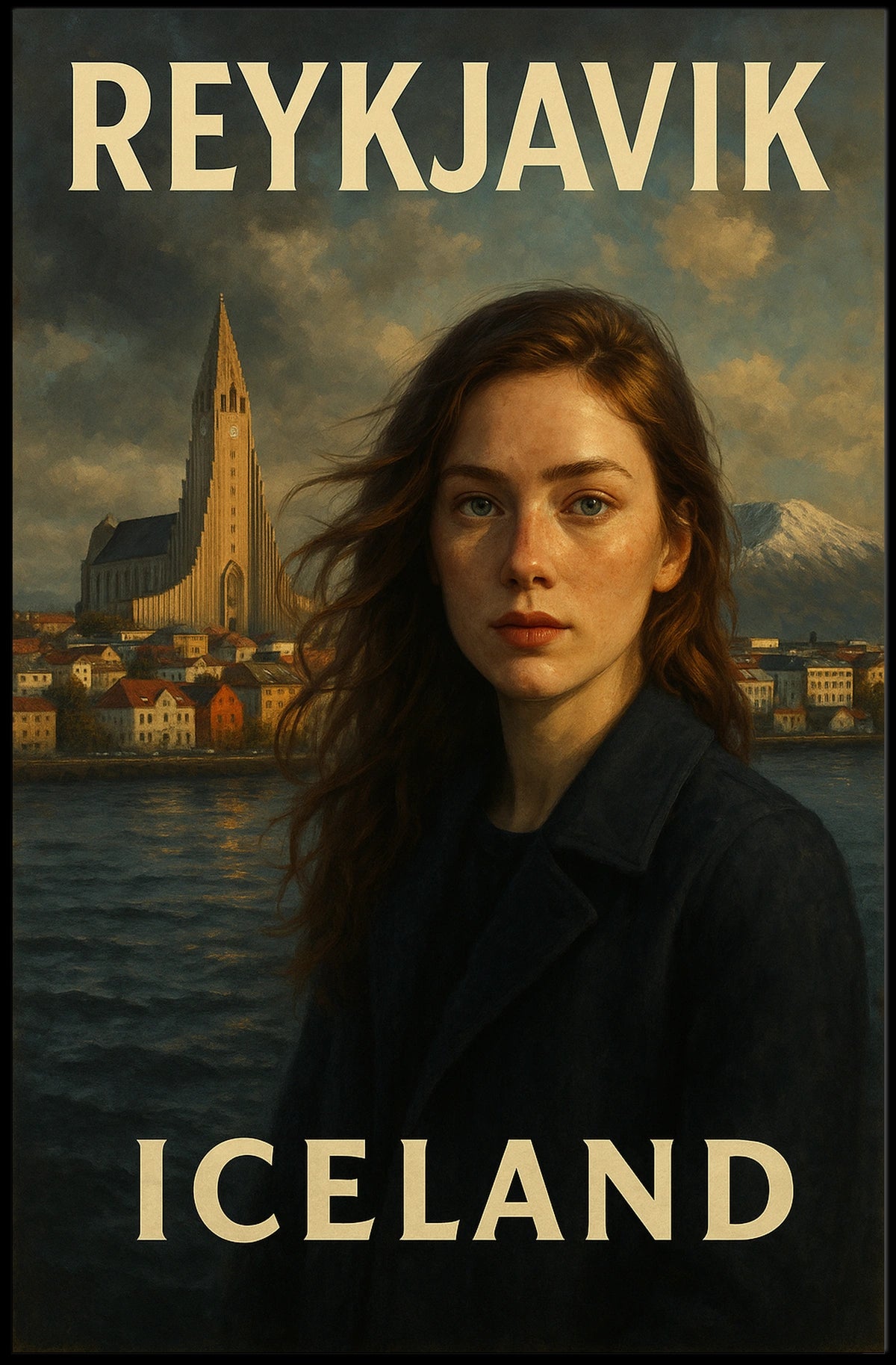 Reykjavik, Iceland Poster