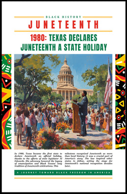 Juneteenth Celebration at Texas Capitol Cultural or Heritage Poster