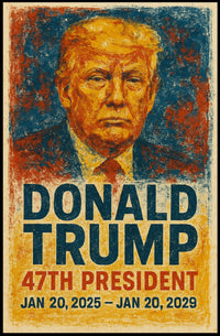 Donald Trump The Bold Visionary Poster