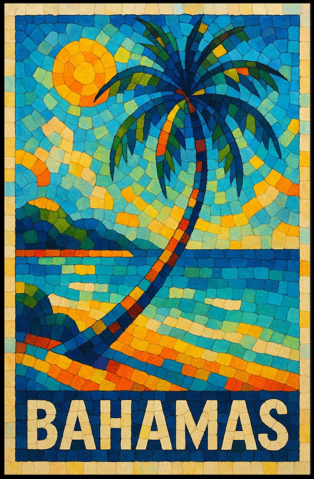 Vibrant Bahamas Poster