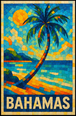 Vibrant Bahamas Poster