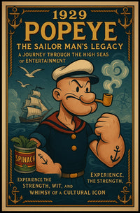 Popeye 1929 Art Poster POP-26