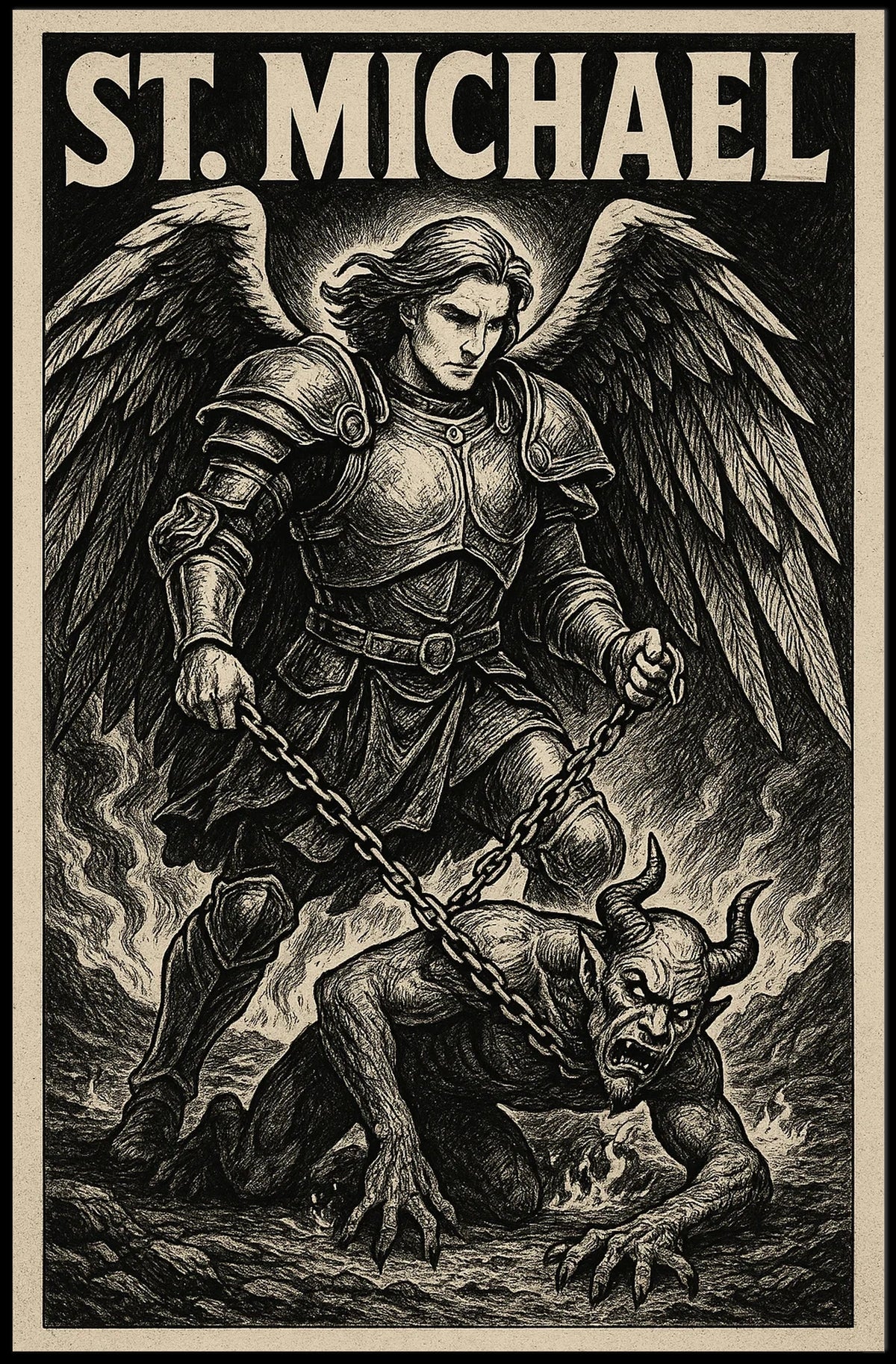 St. Michael The Archangel Poster