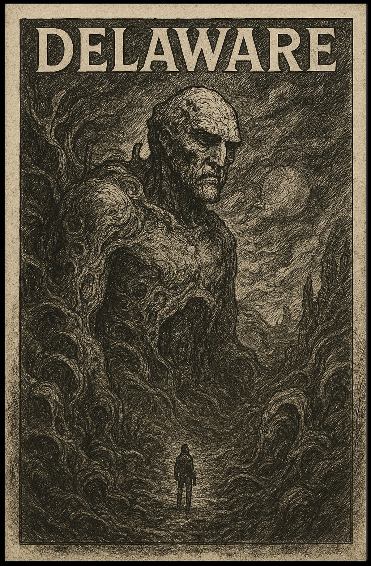 Delaware The Enigmatic Giant Poster