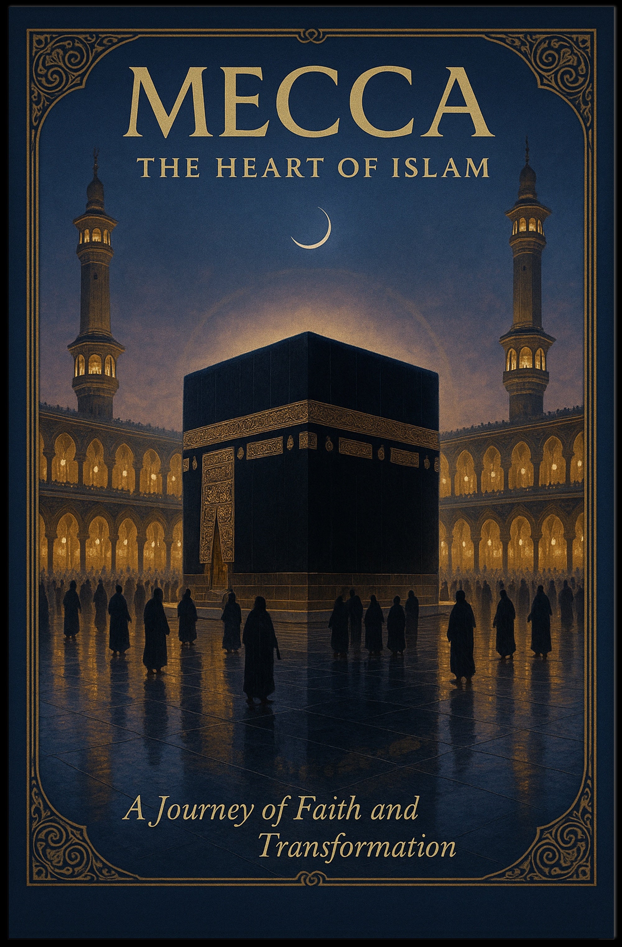 Mecca Spiritual Poster Wall Art Travel Print