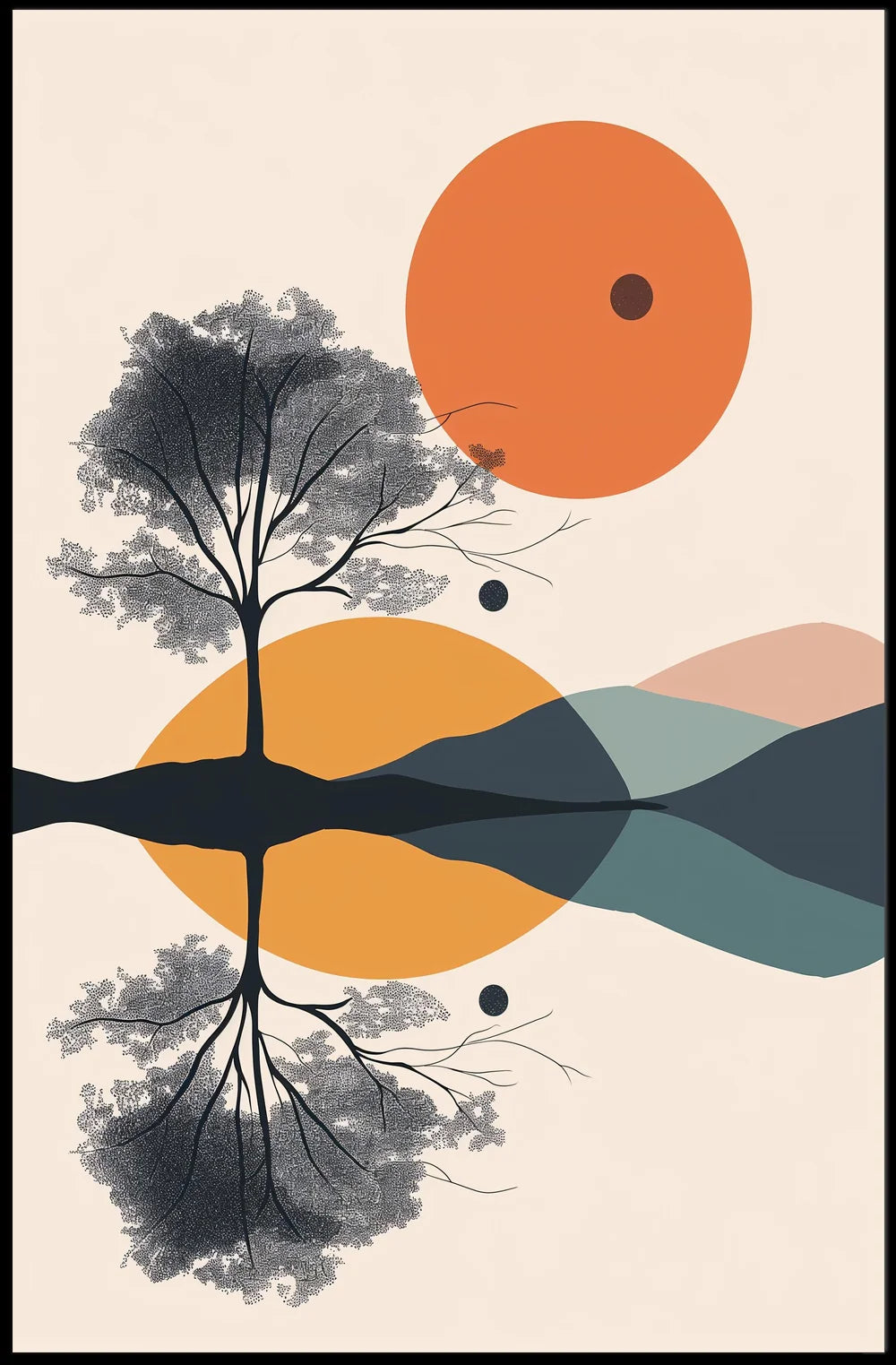 Vintage Adventure Bicycle Exploration Poster